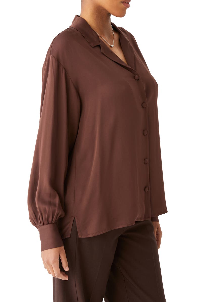 Frank And Oak Camp Collar Blouse, Alternate, color, 