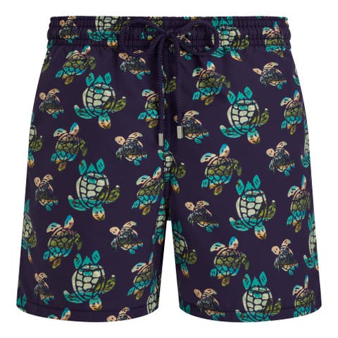 Men's Landscape Turtle Swim Trunks
