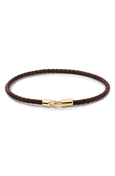 Cruz Leather Bracelet