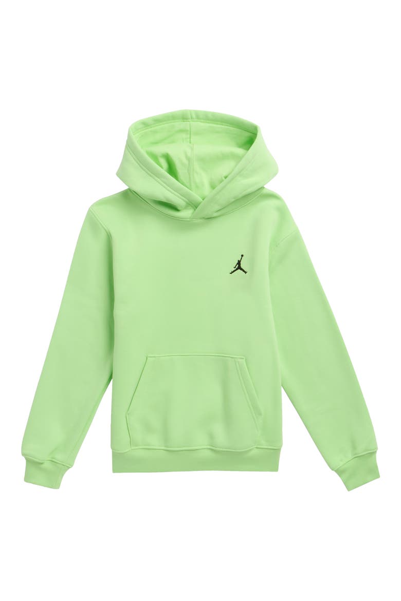 Kids' Brooklyn Fleece Hoodie, Main, color, LIME BLAST