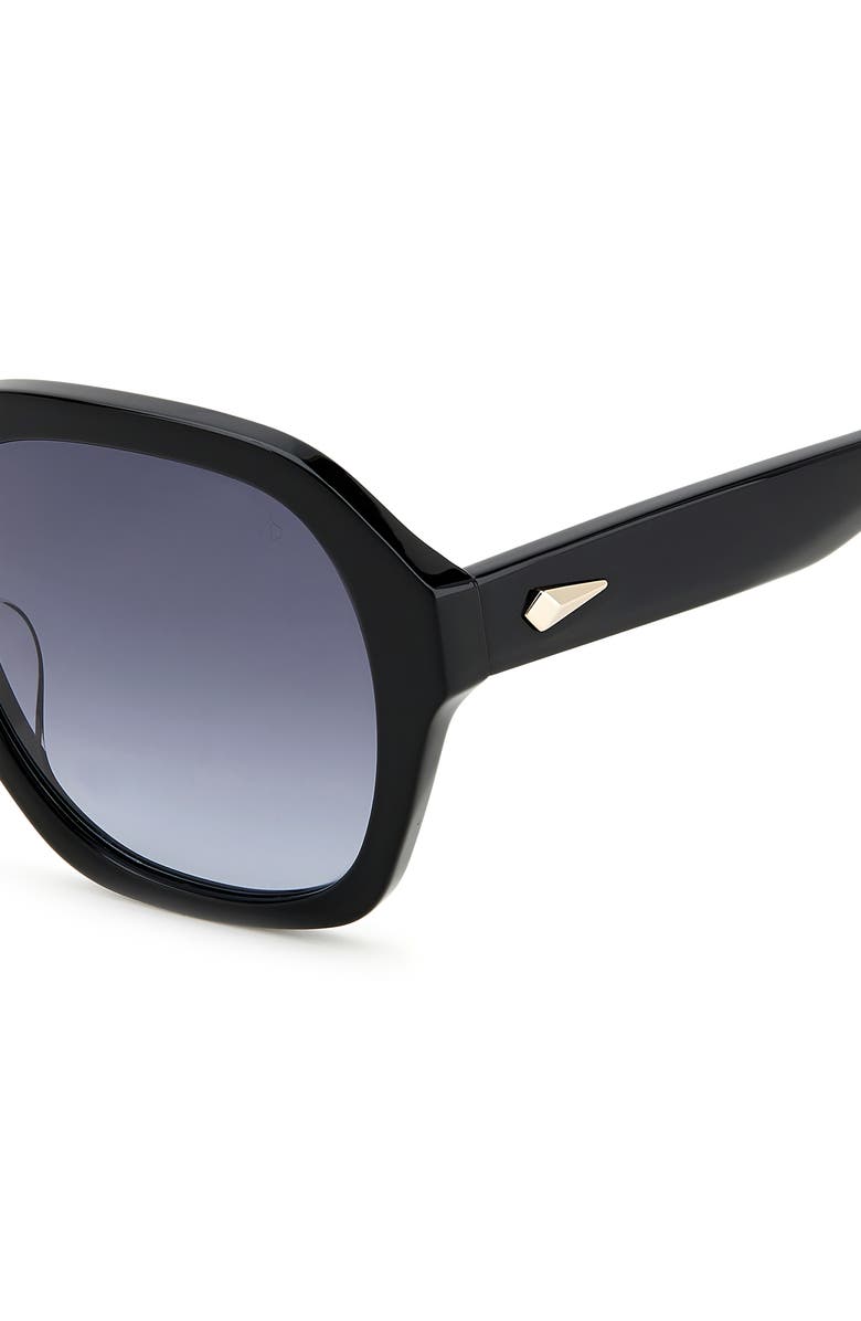 rag & bone 53mm Gradient Square Sunglasses, Alternate, color, 