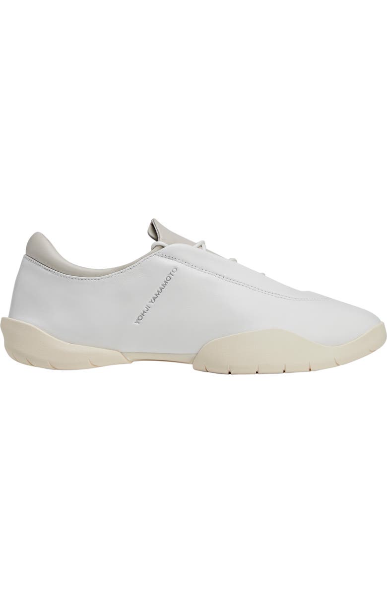 Y-3 Gender Inclusive Regu Low Top Sneaker, Alternate, color, Core White/ Talc/ Wonder White