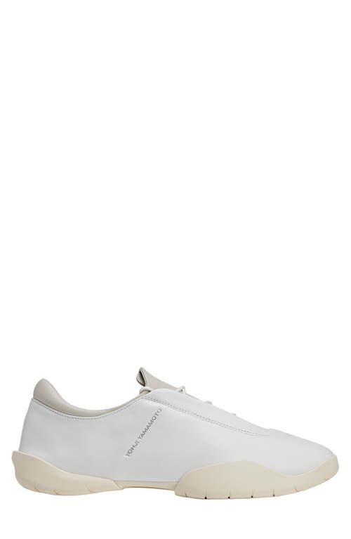 Y-3 Gender Inclusive Regu Low Top Sneaker In Core White/talc/wonder White