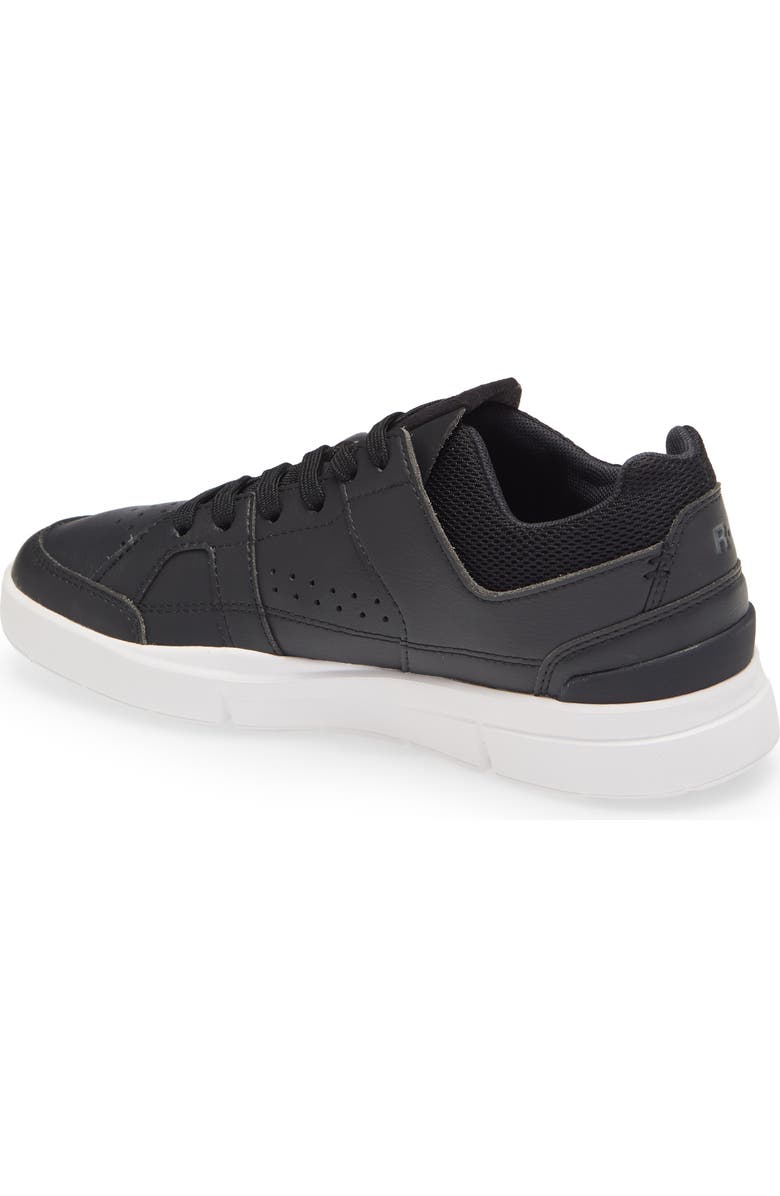 On The ROGER Clubhouse Tennis Sneaker, Alternate, color, Black White