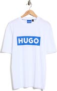 HUGO Nico Cotton Graphic T-Shirt