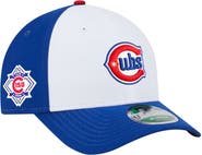 New Era Men's New Era White/Royal Chicago Cubs 150th Anniversary 9FORTY M-Crown Adjustable Hat