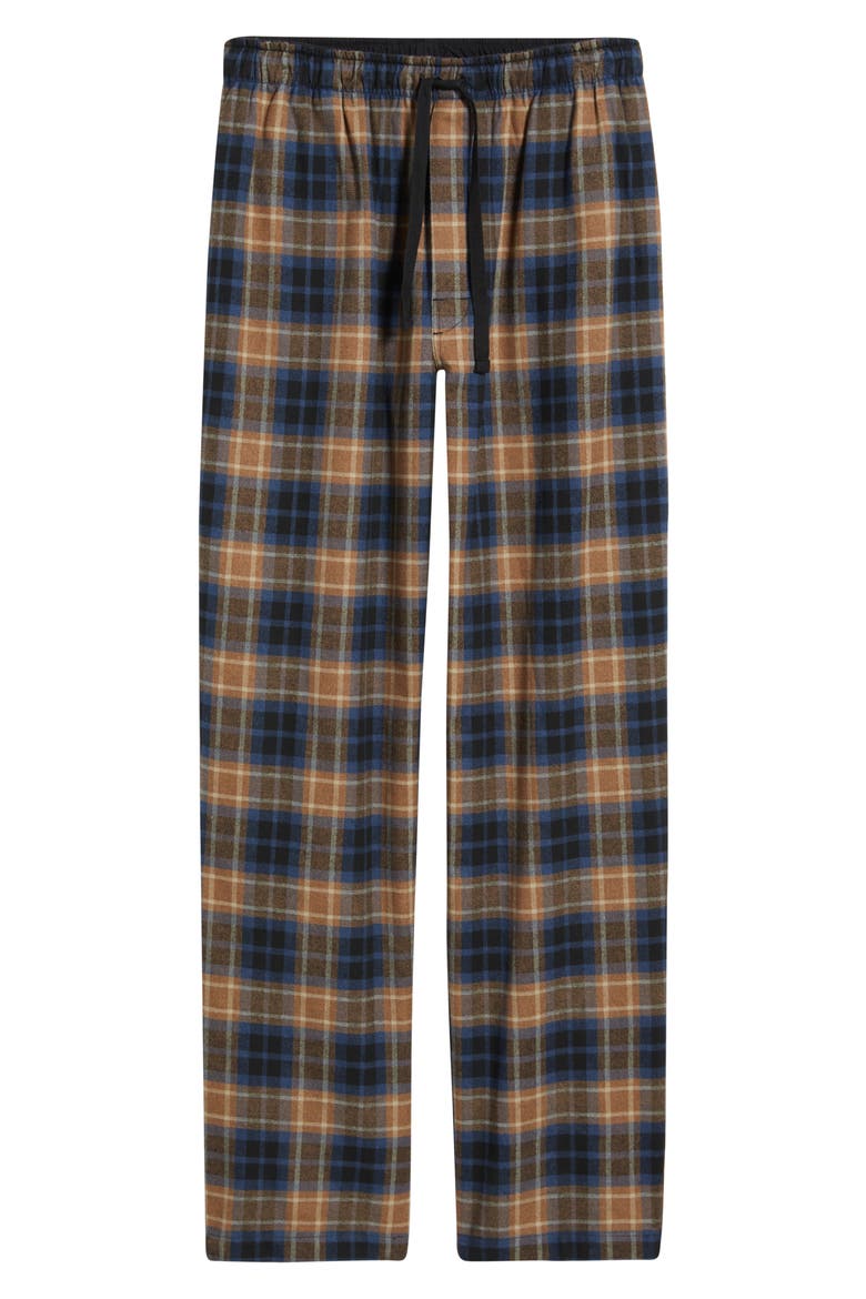 Time Out Flannel Lounge Pants, Alternate, color, SIENNA