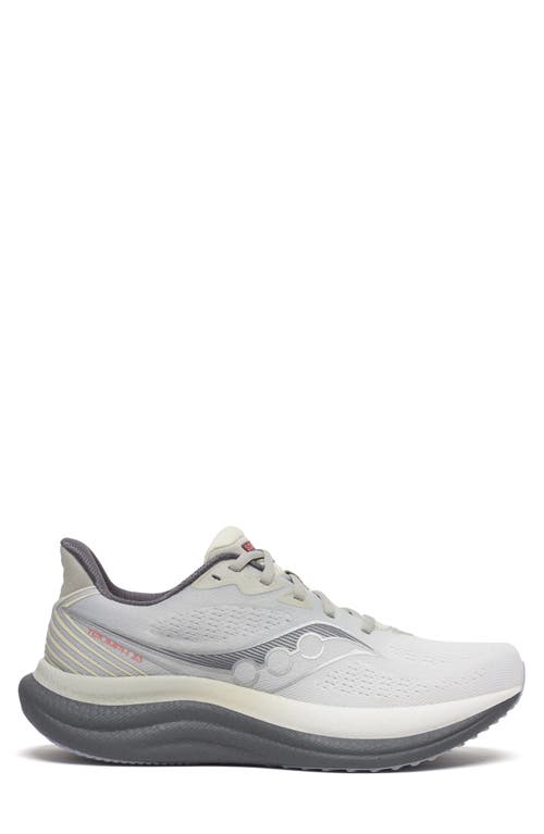 Saucony Triumph 23 Running Shoe In Gray