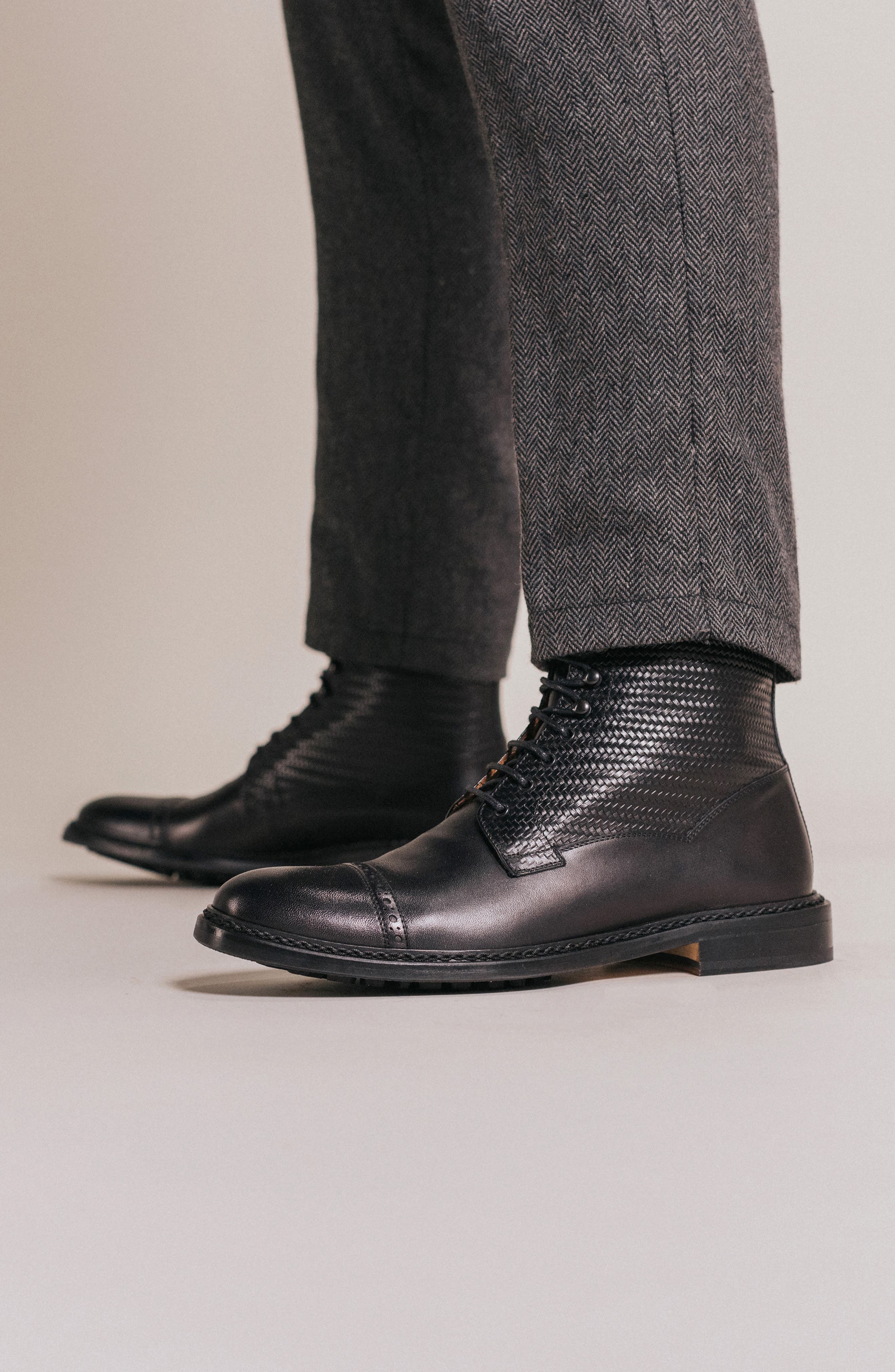 TAFT The Jones Cap Toe Boot, Alternate, color, 