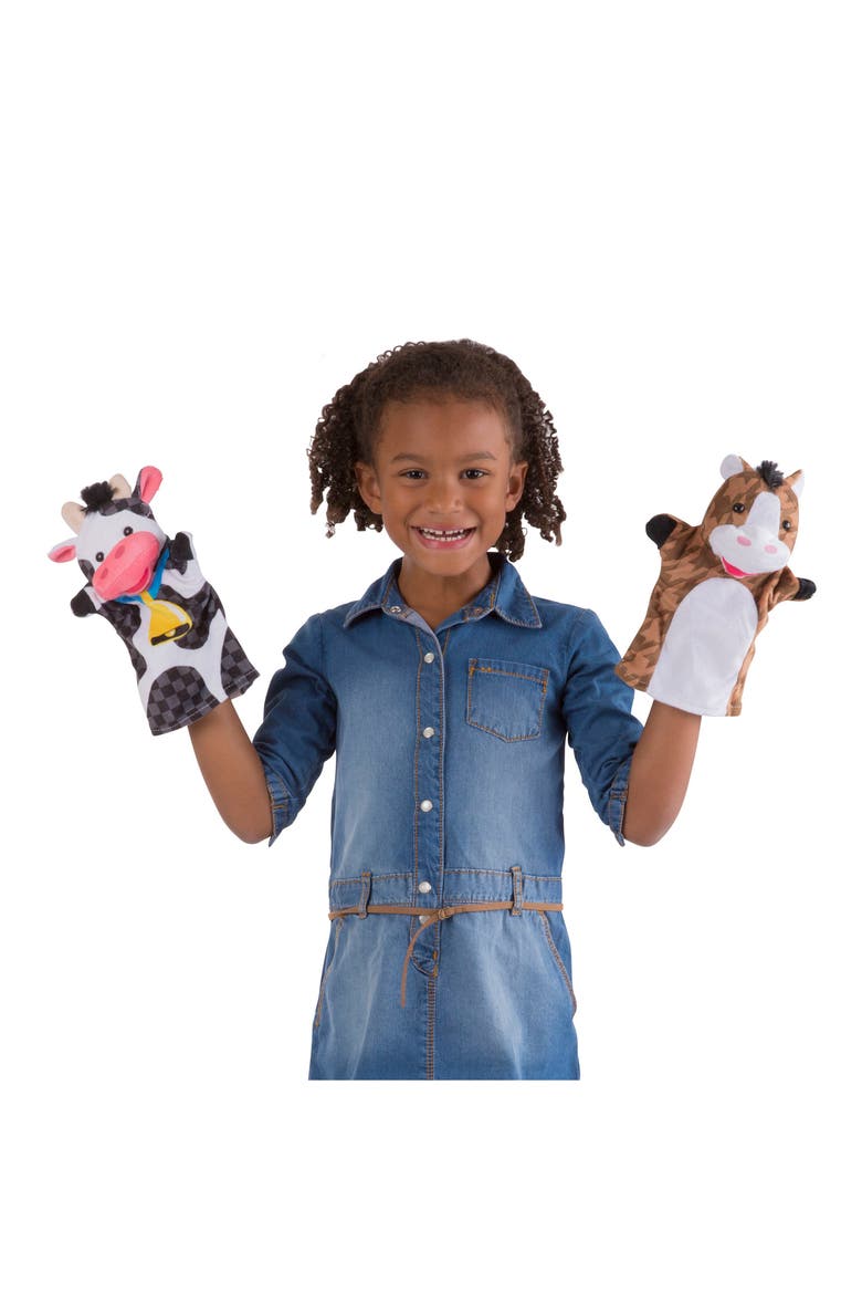 Farm Friends Hand Puppet Playset, Alternate, color, 000
