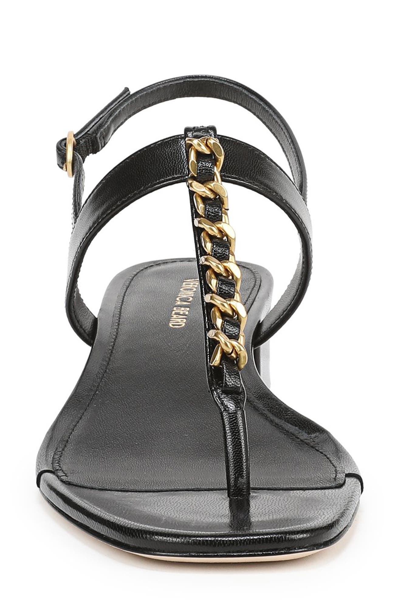 Veronica Beard Andie Slingback Sandal, Alternate, color, Black