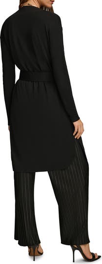 Donna Karan New York Tie Waist Long Cardigan | Nordstrom