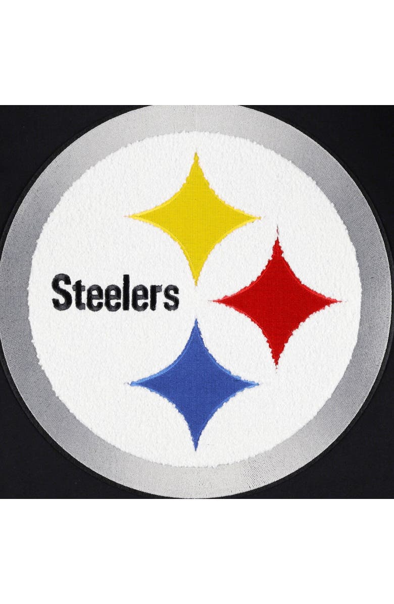 PRO STANDARD Men's Pro Standard Black Pittsburgh Steelers Super Bowl XLIII Mash Up Pullover Sweatshirt, Alternate, color, 