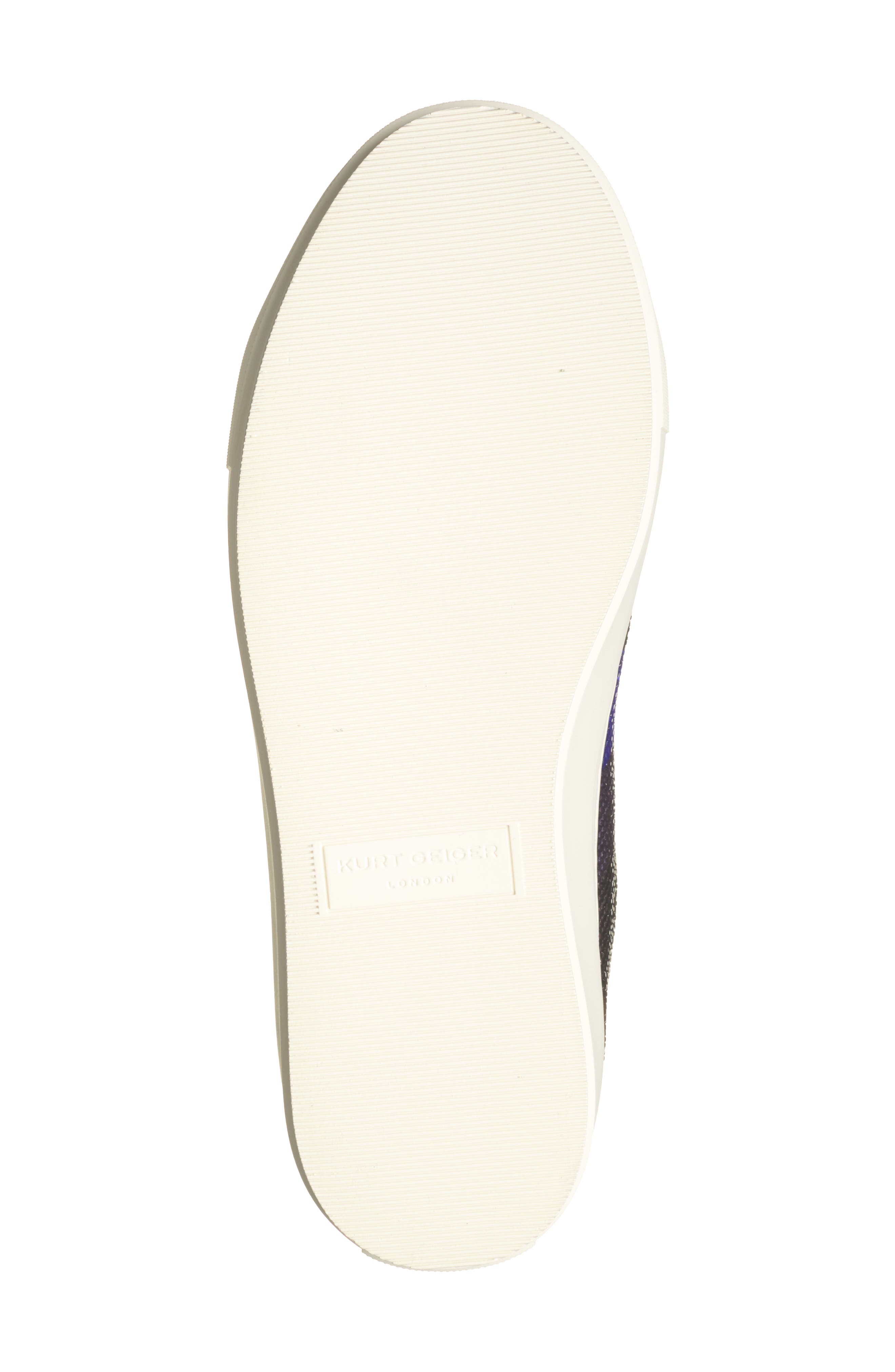 Kurt Geiger London Laney Crystal Stripe Platform Sneaker, Alternate, color, White Multi