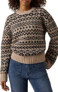 Faherty Apres Fair Isle Crewneck Sweater