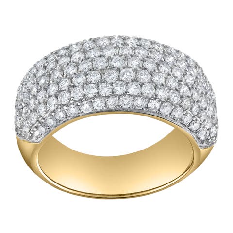 Majesté 14K Gold Diamond Ring - 1.80 ct