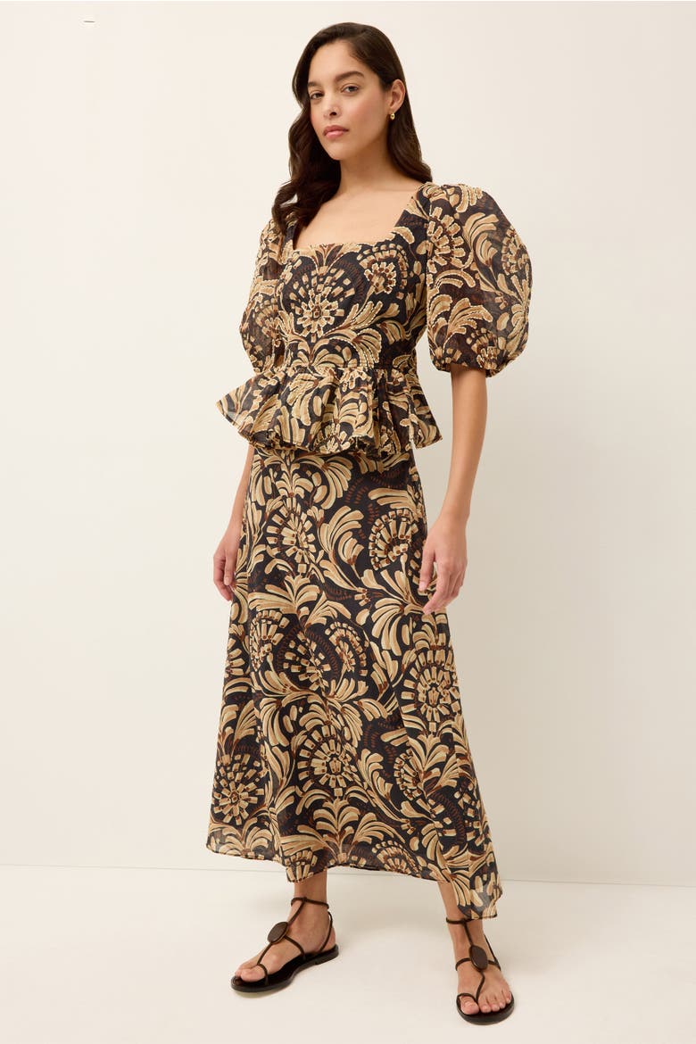 Albia Skirt, Alternate, color, Tropez