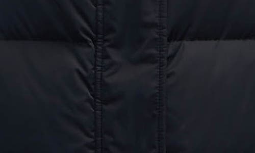 Scotch & Soda Kaatye Core Fit Water Repellent Maxi Puffer Coat In Black