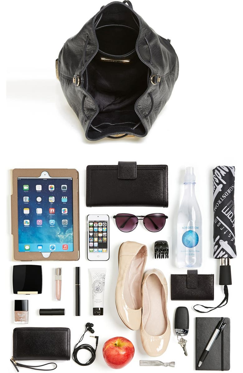 Elizabeth and James 'Cynnie' Leather Sling Backpack, Alternate, color,