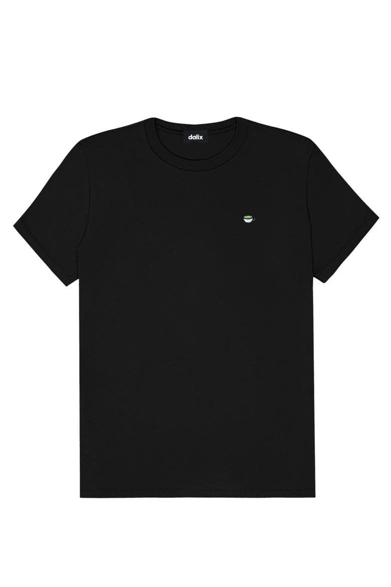 Womens Lil Matcha Jersey Tee, Alternate, color, Black
