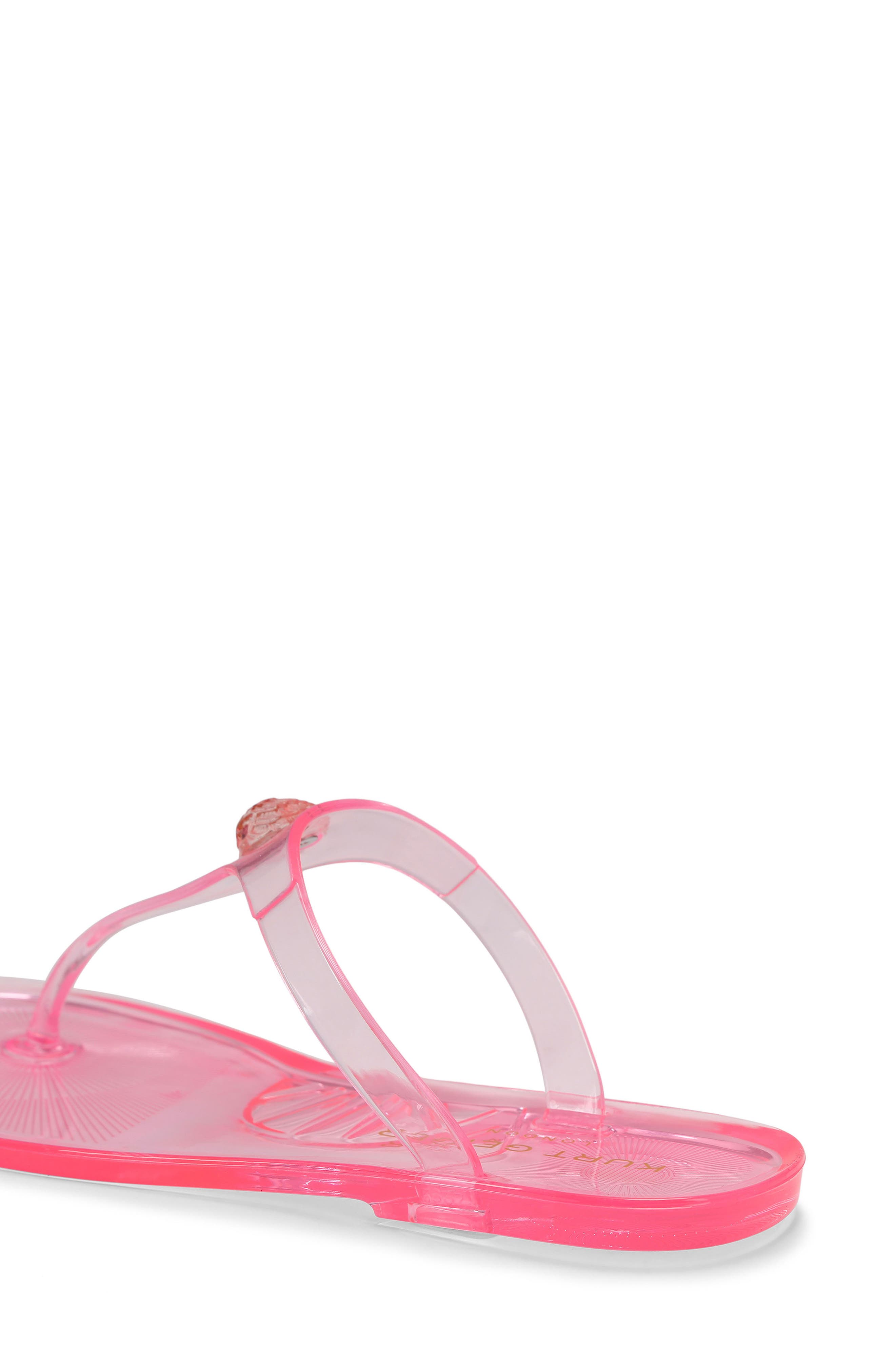 Maddison Eagle Head Sandal, Alternate, color, PINK