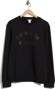 Calvin Klein Hidden Graphic Crew Pullover Sweatshirt