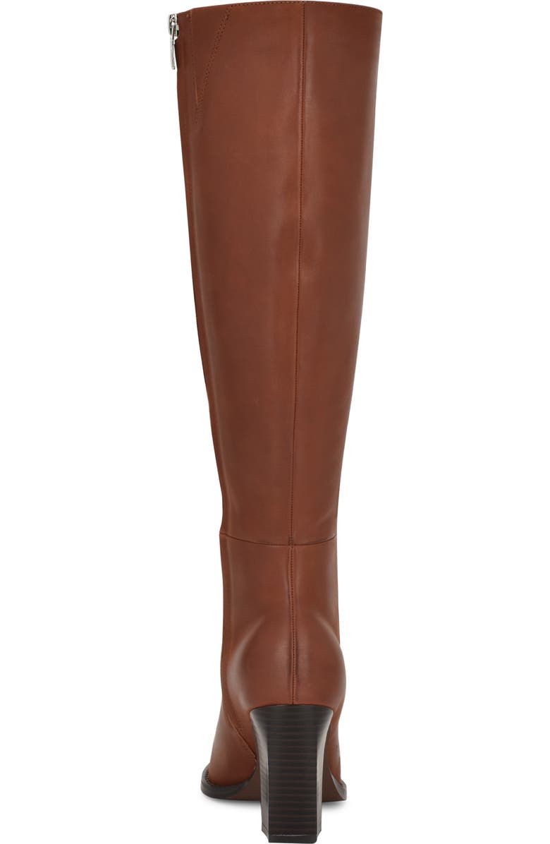 Nine West Zazz Knee High Boot, Alternate, color, Cognac