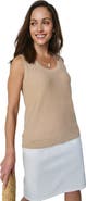 Jessica London Sleeveless Sequin Knit Sweater Shell