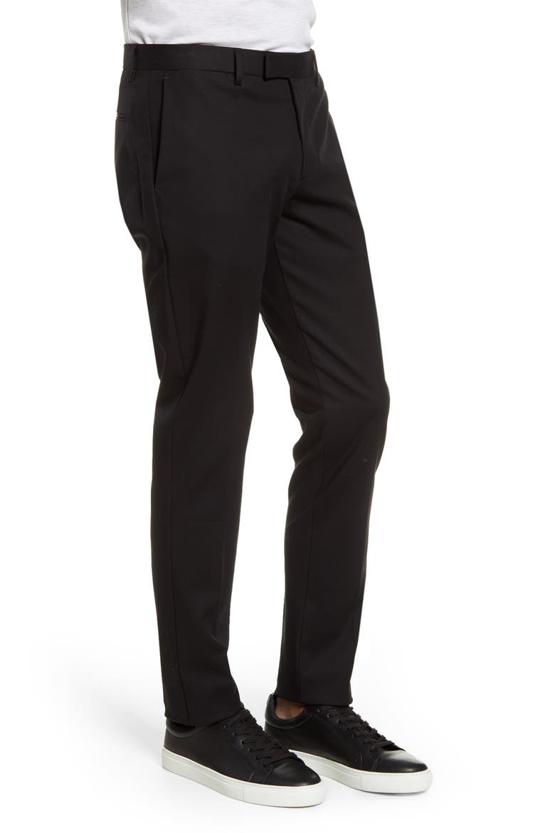 Eastbury Slim Fit Chinos, Alternate, color, BLACK