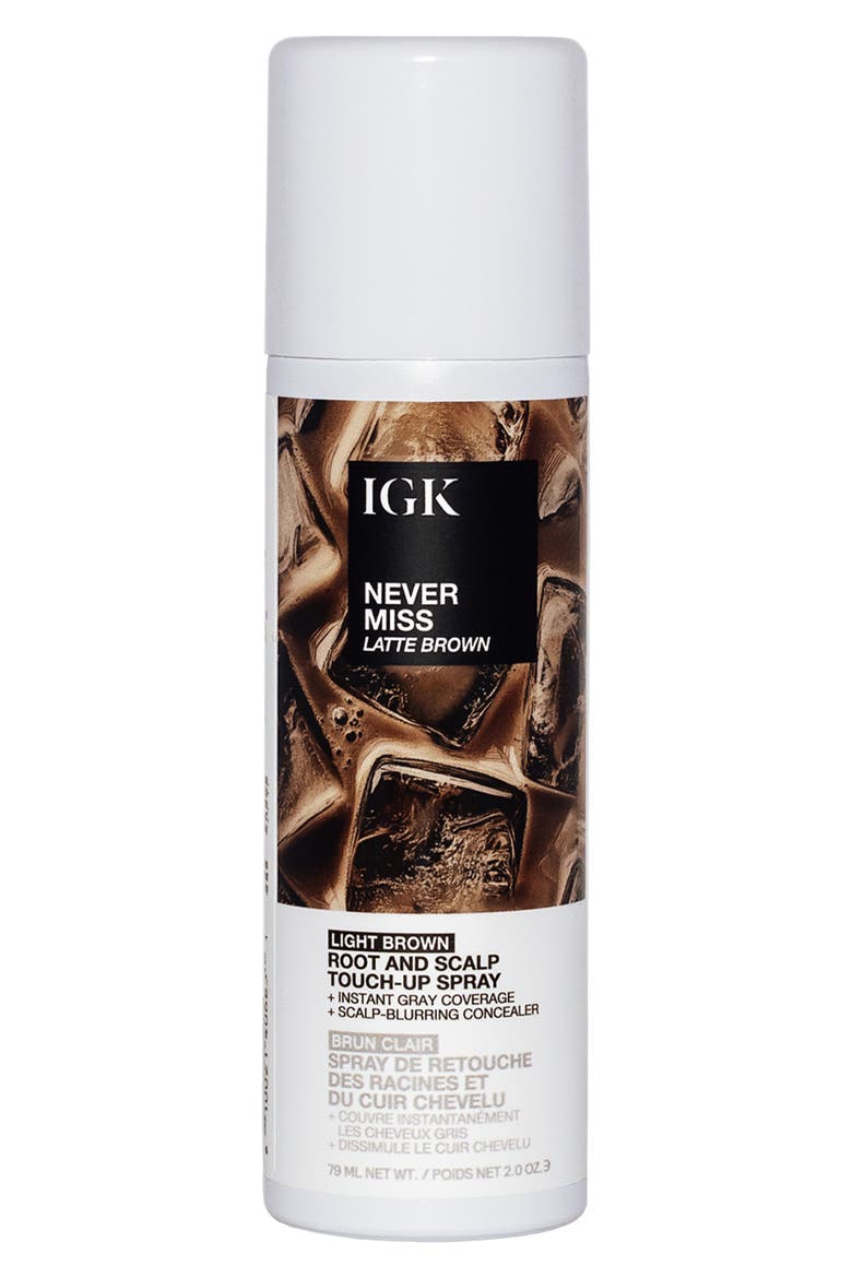 Never Miss Root & Scalp Touch-Up Spray, Main, color, LIGHT BROWN