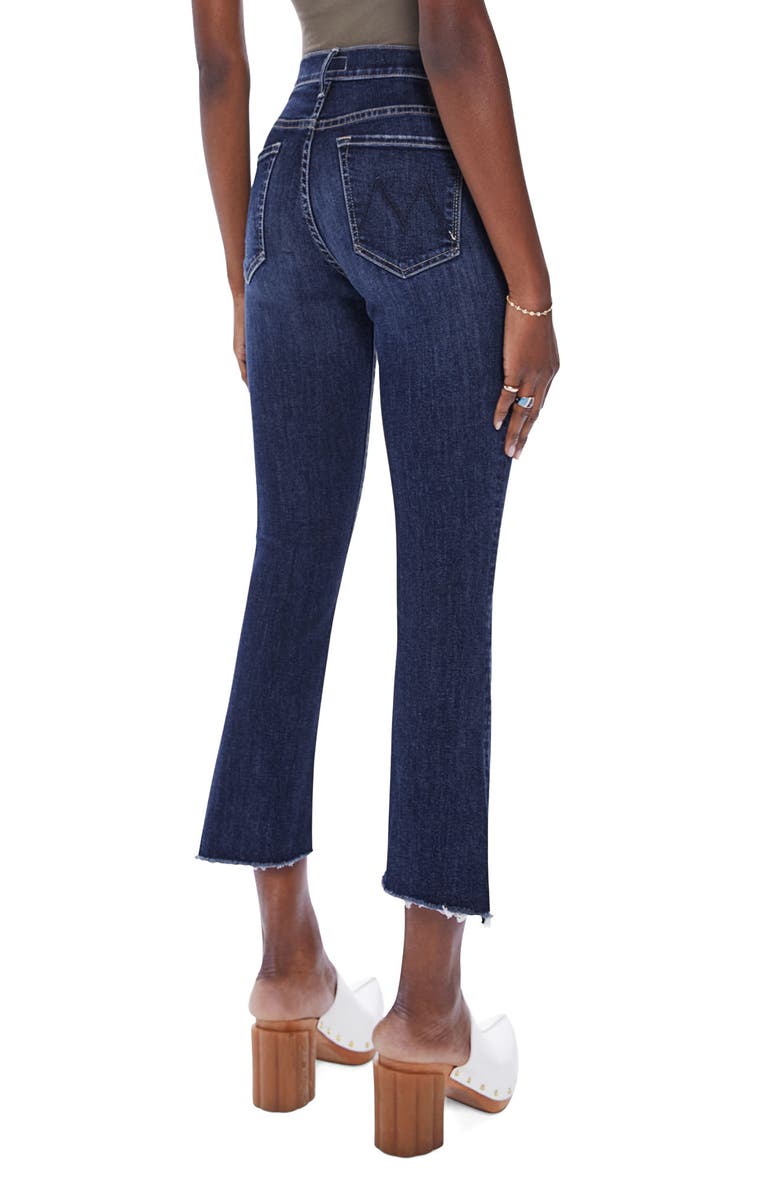MOTHER The Insider Step Hem Crop Bootcut Jeans, Alternate, color,