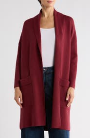 BY DESIGN Alicia Open Front Long Cardigan