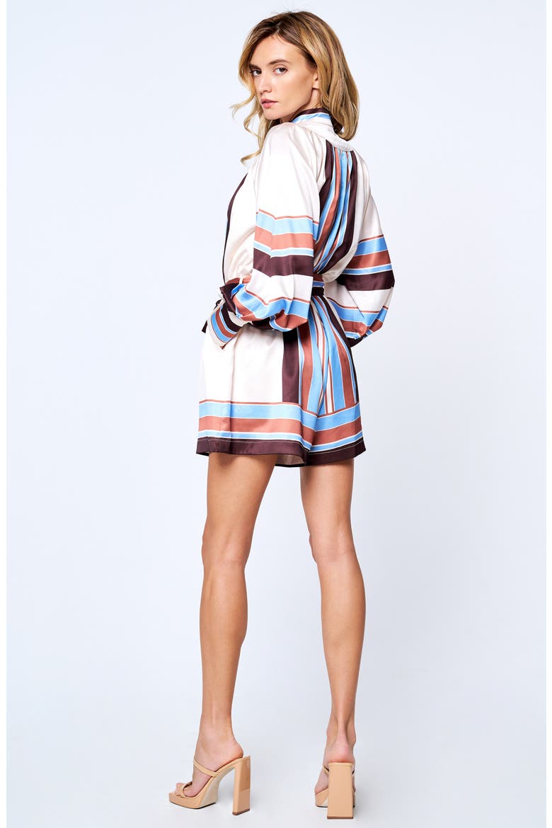 Jesstina Romper, Alternate, color, BROWN MULTI