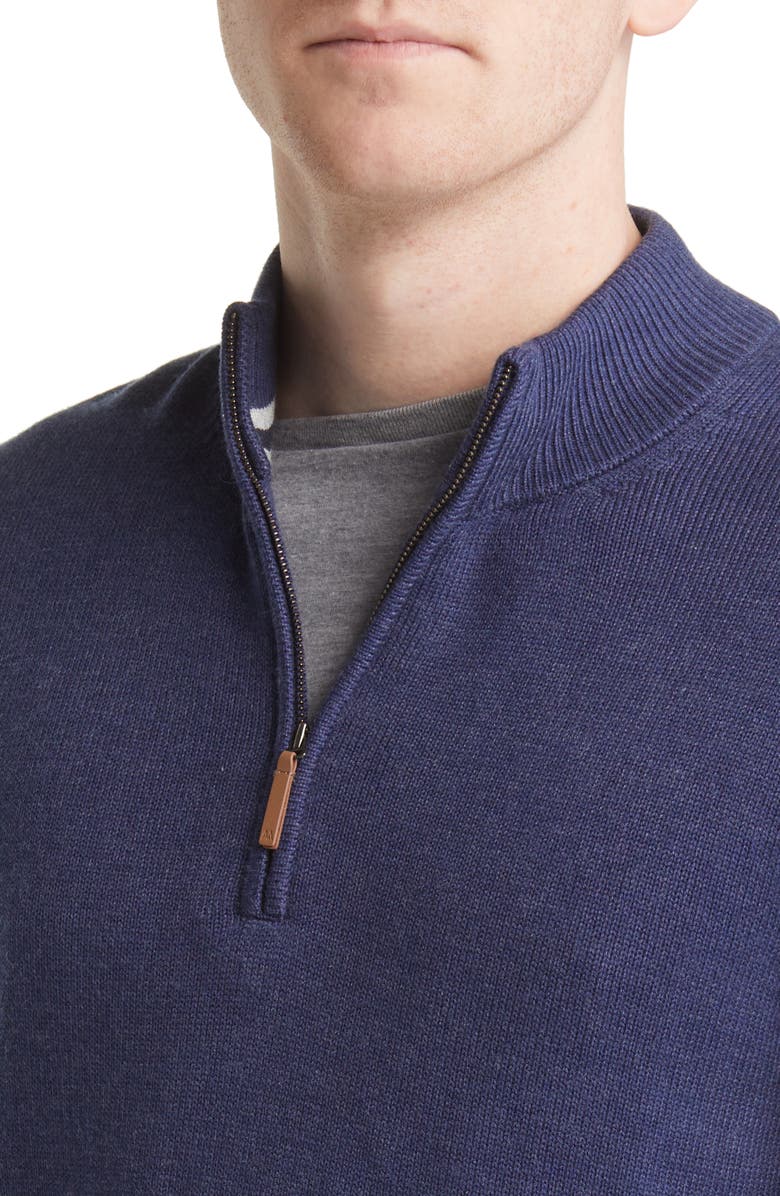 Mizzen+Main Cassady Quarter Zip Sweater, Alternate, color, 
