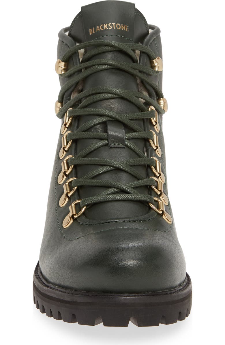 Blackstone SL81 Genuine Shearling Lined Hiking Boot, Alternate, color, Rosin Leather