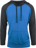 BURNSIDE Colorblock Raglan Sleeve Hoodie