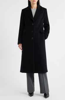 Fleurette Holland Longline Wool Coat
