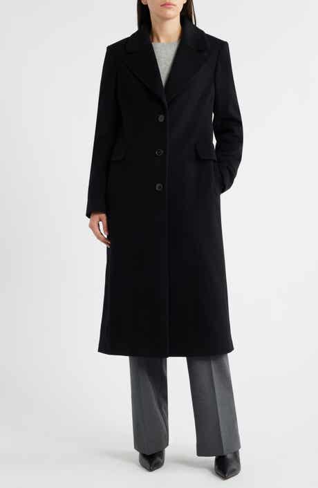Fleurette Holland Longline Wool Coat