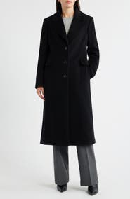 Fleurette Holland Longline Wool Coat
