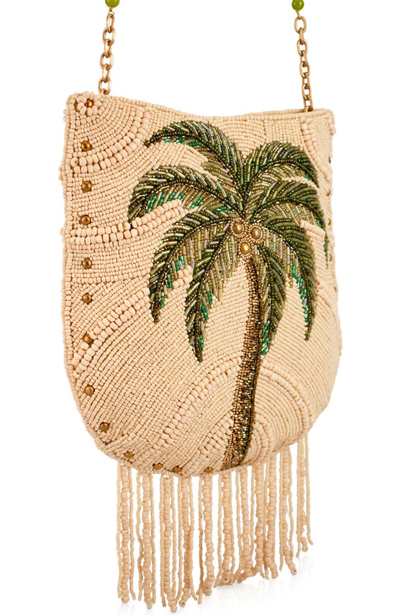 Mary Frances Accessories Coconutty Crossbody Handbag, Alternate, color, Ivory