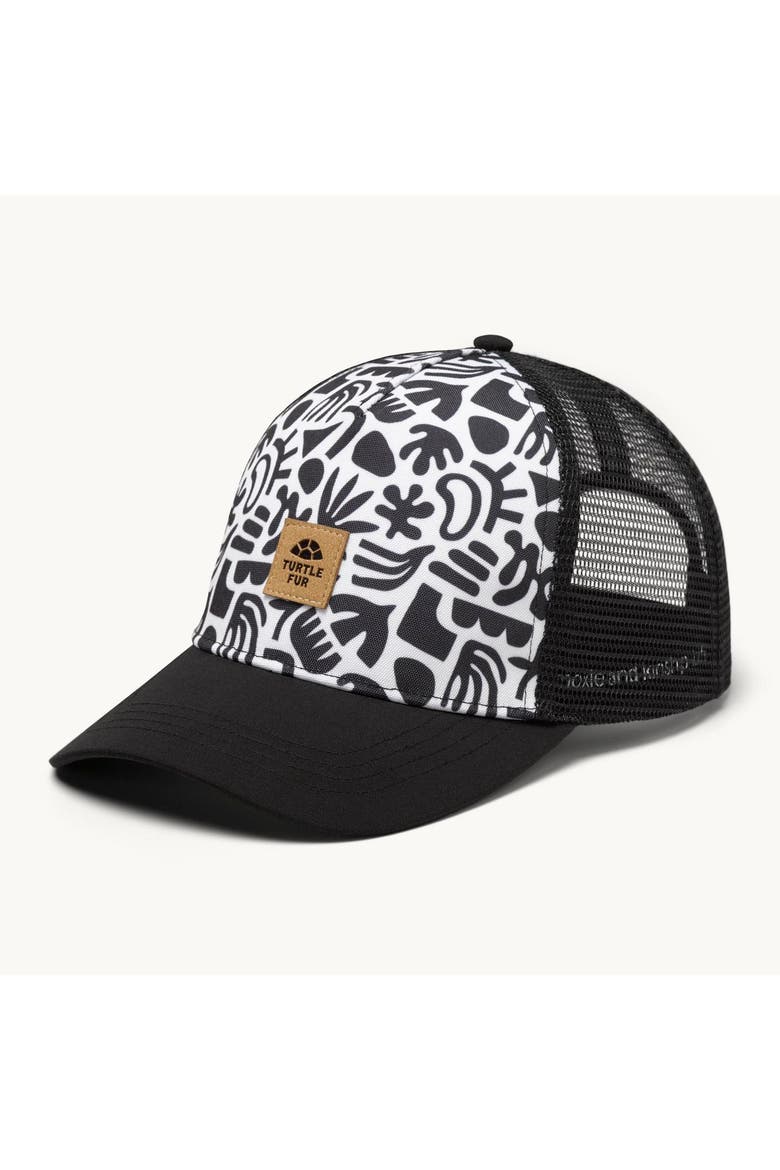 Trail Blazer Trucker Hat, Main, color, Beach Day