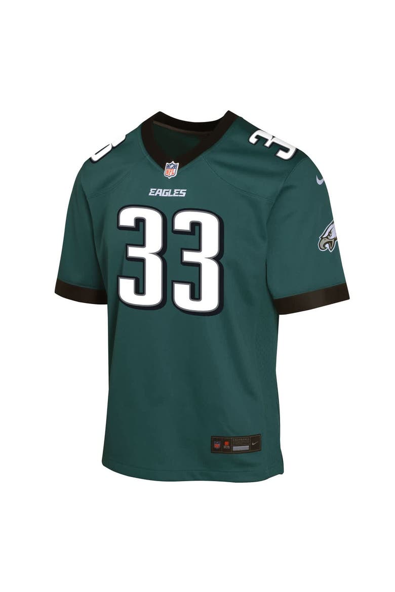 Youth Nike Cooper DeJean Midnight Green Philadelphia Eagles Game Player Jersey, Alternate, color, Green