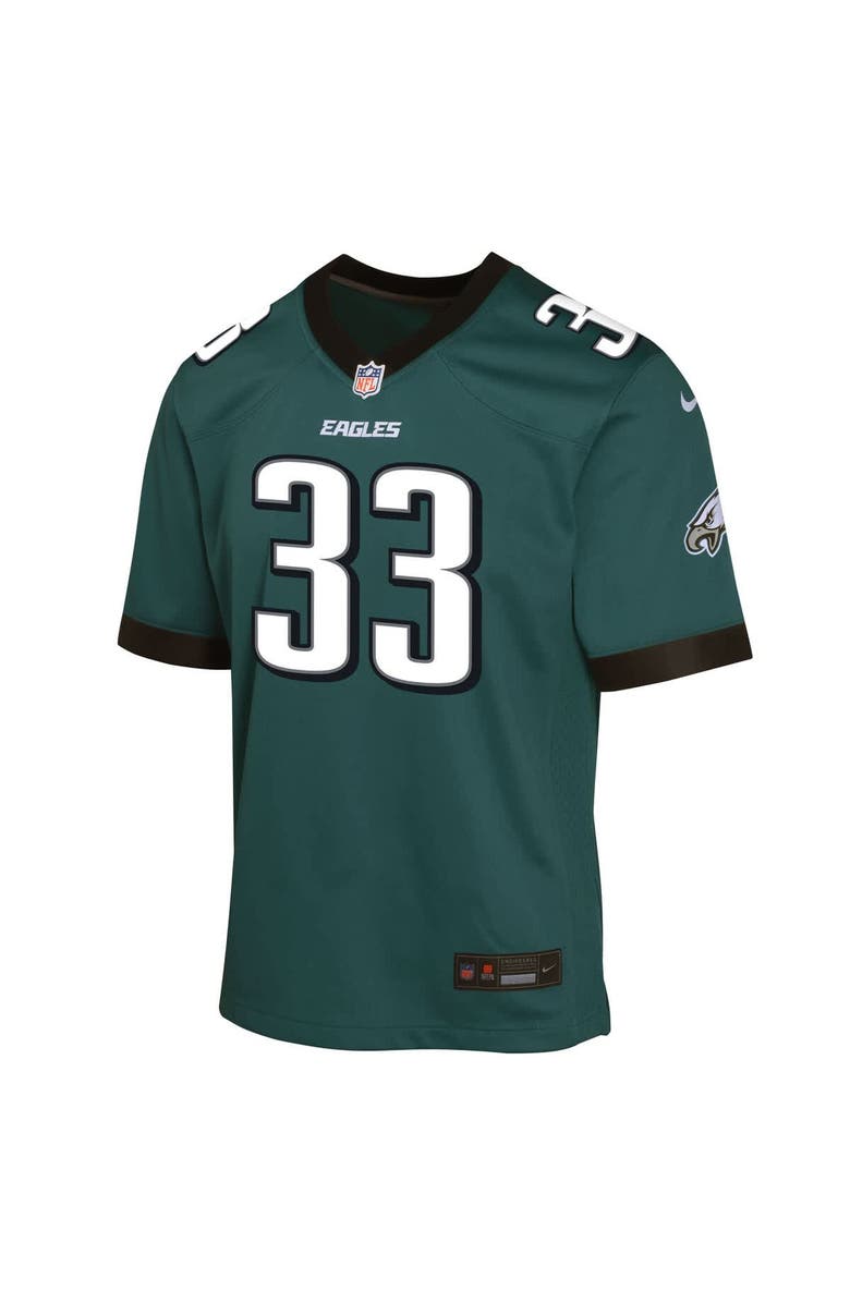 Nike Youth Nike Cooper DeJean Midnight Green Philadelphia Eagles Game Player Jersey, Alternate, color, Green