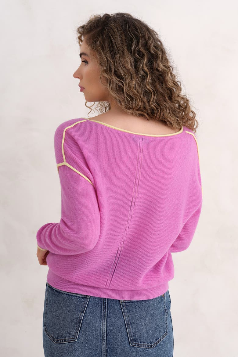 The Awaken Boatneck Long Sleeve, Alternate, color, Electric Flora