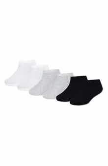 abercrombie kids Kids' Assorted 6-Pack Cushioned No-Show Socks
