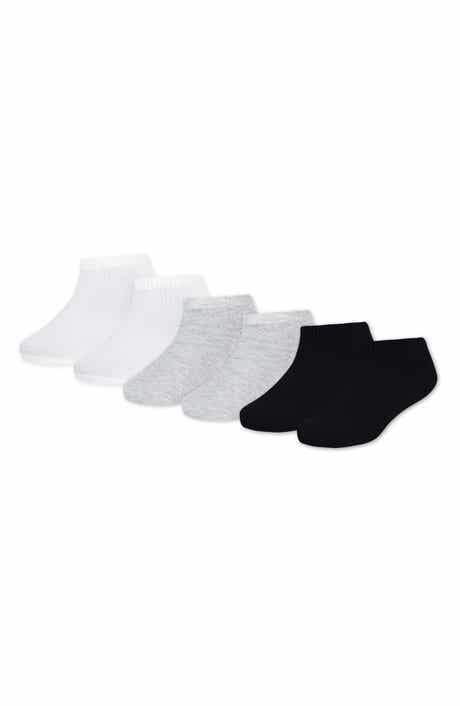 abercrombie kids Kids' Assorted 6-Pack Cushioned No-Show Socks
