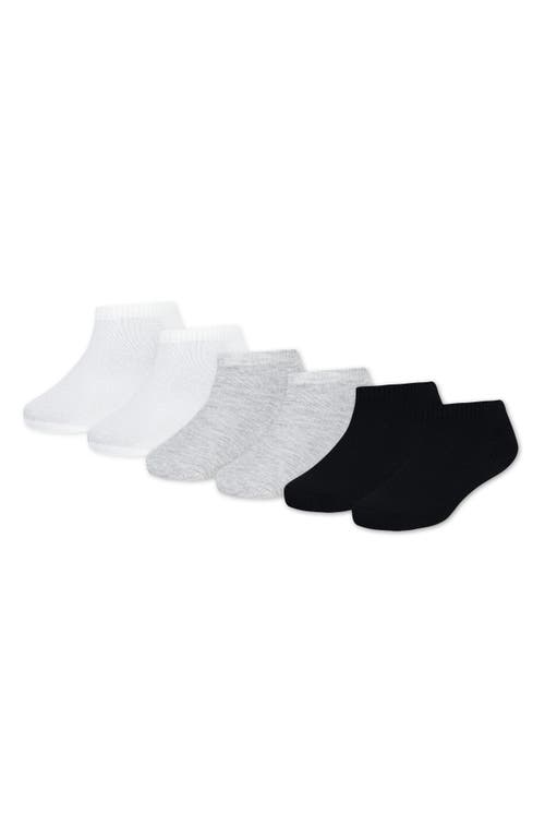 Abercrombie Kids Kids' Assorted 6-pack Cushioned No-show Socks In Gray