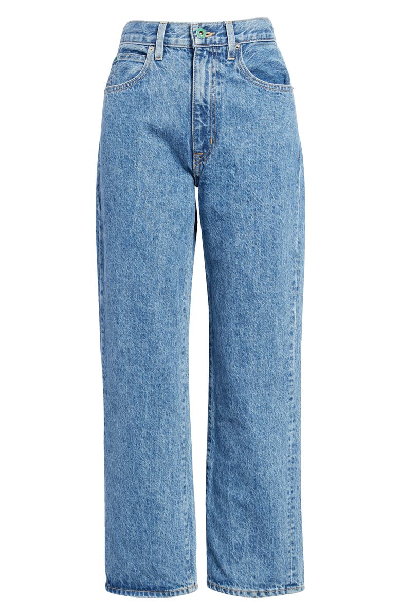 SLVRLAKE London High Waist Crop Bootcut Jeans, Alternate, color,