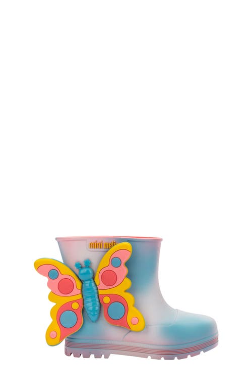 Mini Melissa Welly Wonderland Boot In Multi