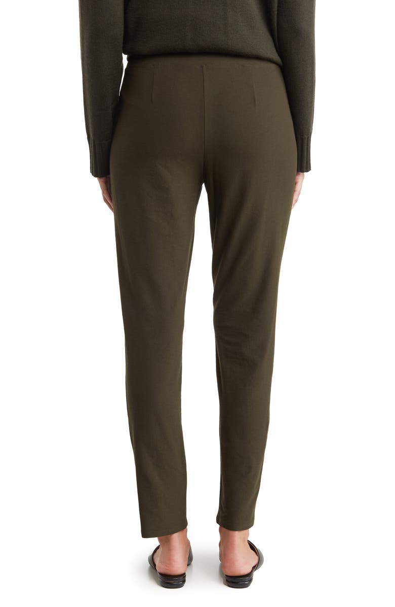 Eileen Fisher High Waist Slim Fit Pants, Alternate, color,